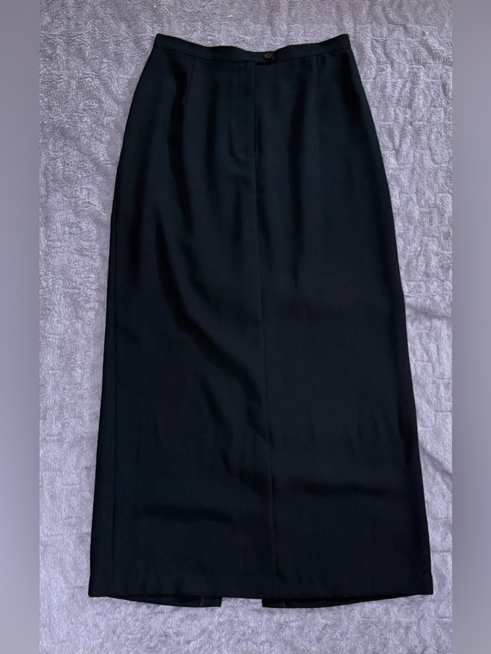 New York & Company Black Ankle Length Skirt